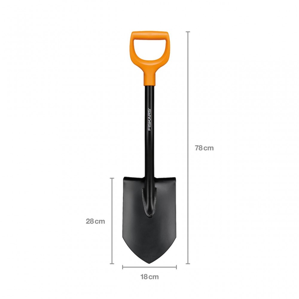 Cazma metalica pentru masina Fiskars Solid, 1066715, 78 cm, 1.4 kg