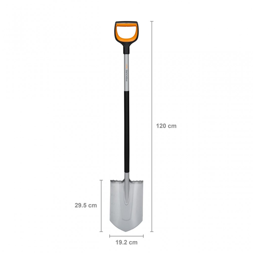 Cazma ascutita Fixkars Xact 1066729, 120 cm, 2 kg