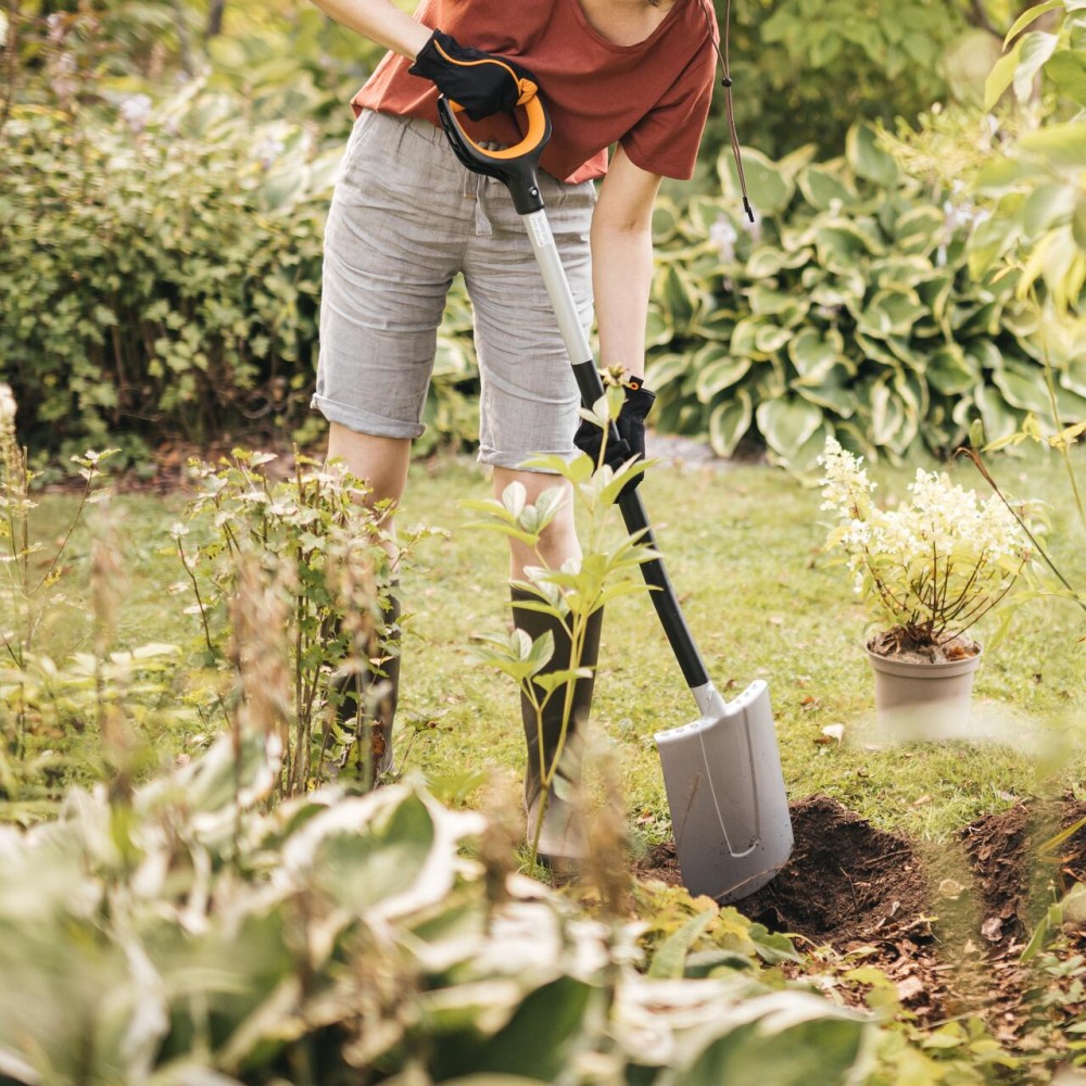 Cazma rotunjita Fiskars Xact 1066730, 120 cm, 2.0 kg