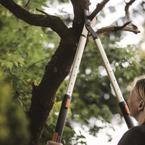 Foarfeca telescopica pas cu pas pentru ramuri groase Fiskars SmartFitTM L86, 249 mm, 1280 g