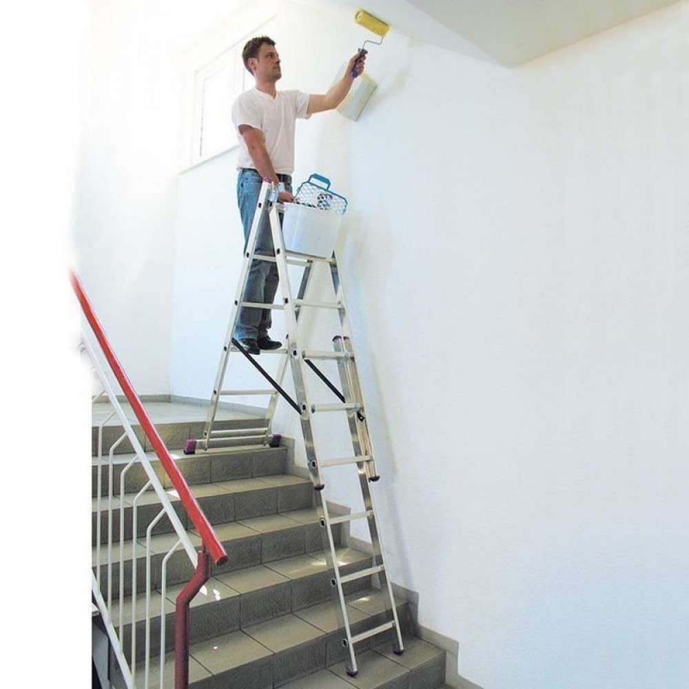 Scara multifuntionala Krause Corda cu functie de egalizare, KR-033369, 3 x 6 trepte
