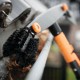 Curatator de jgheaburi Fiskars QuikFit, 340 mm, 340 g
