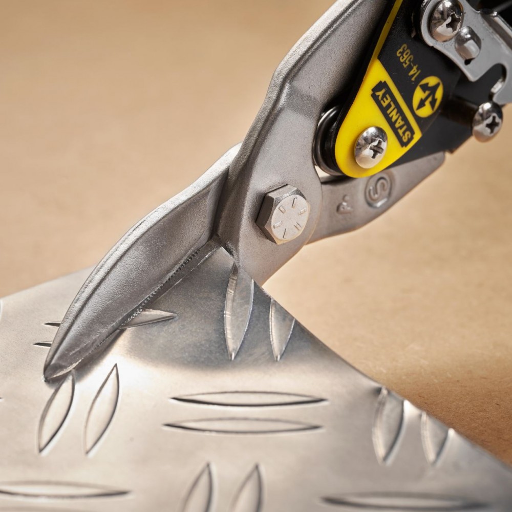 Foarfeca Stanley FatMax pentru tabla, taietura dreapta