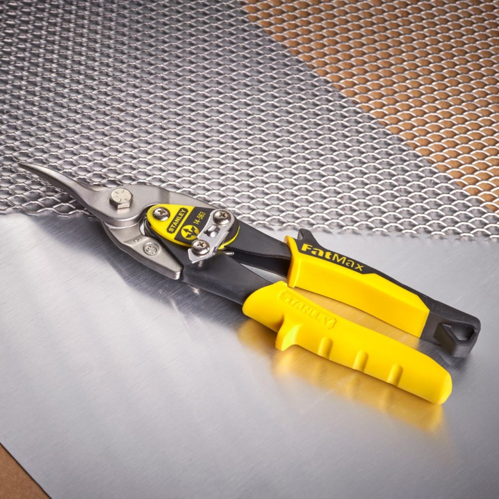 Foarfeca Stanley FatMax pentru tabla, taietura dreapta