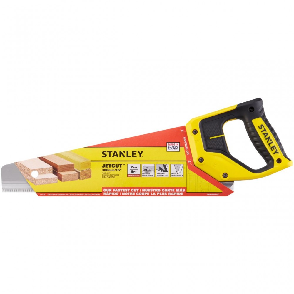 Fierastrau Stanley JET CUT, 2-15-281, 7TPI, 380 mm Fierastrau Stanley JET CUT, 2-15-281, 7TPI, 380 mm