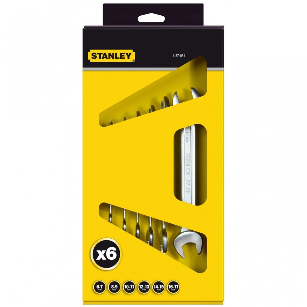 Set de 6 chei fixe Stanley Maxi-Drive, 4-87-051 Set de 6 chei fixe Stanley Maxi-Drive, 4-87-051