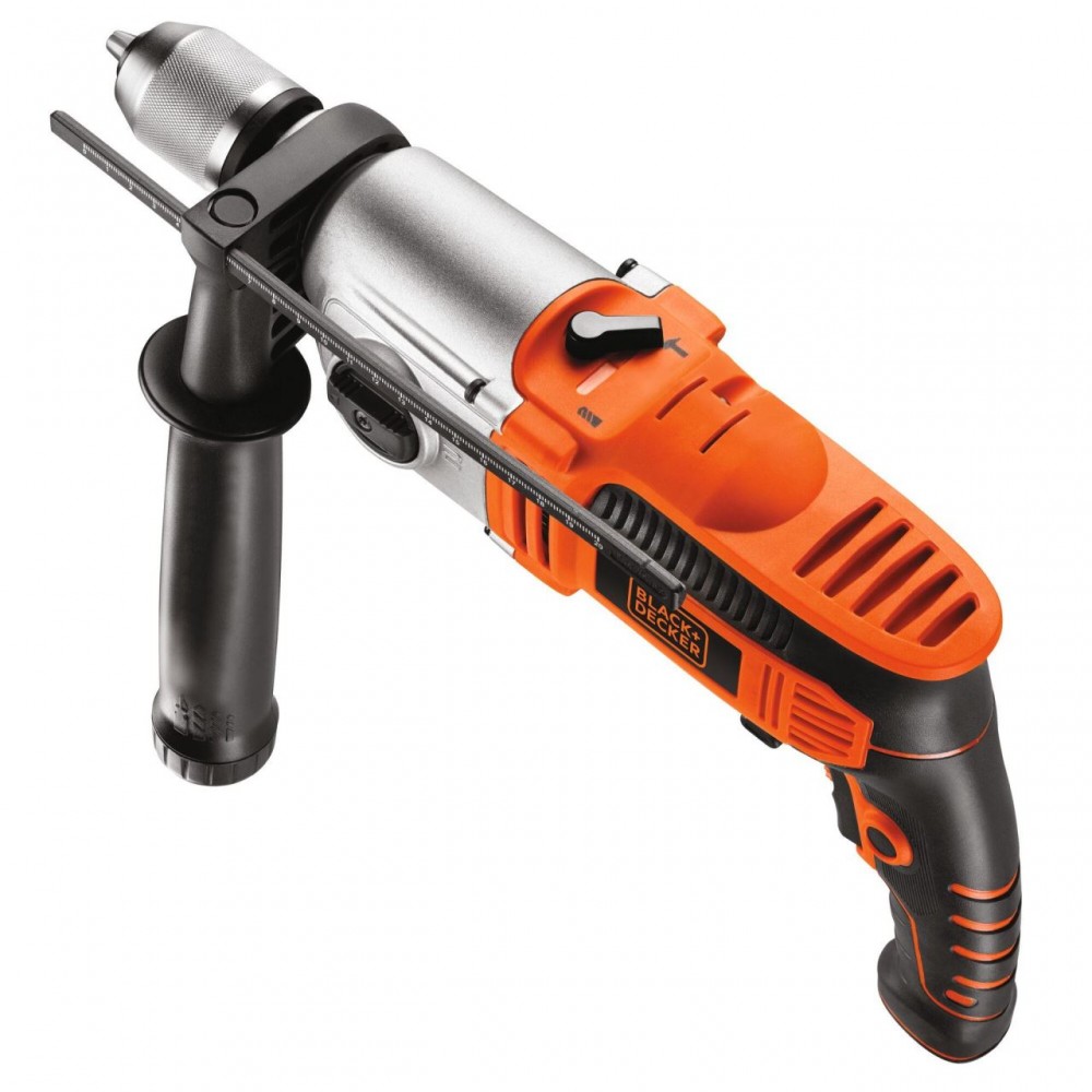 Masina de gaurit cu percutie Black&Decker, KR911K, 910 W 2 trepte Masina de gaurit cu percutie Black&Decker, KR911K, 910 W 2 trepte