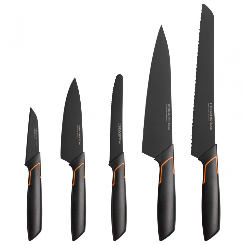 Cutit pentru paine Fiskars Edge, 23 cm, otel inoxidabil