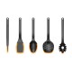 Spatula Fiskars Functional Form, silicon, 293 mm, 70 g