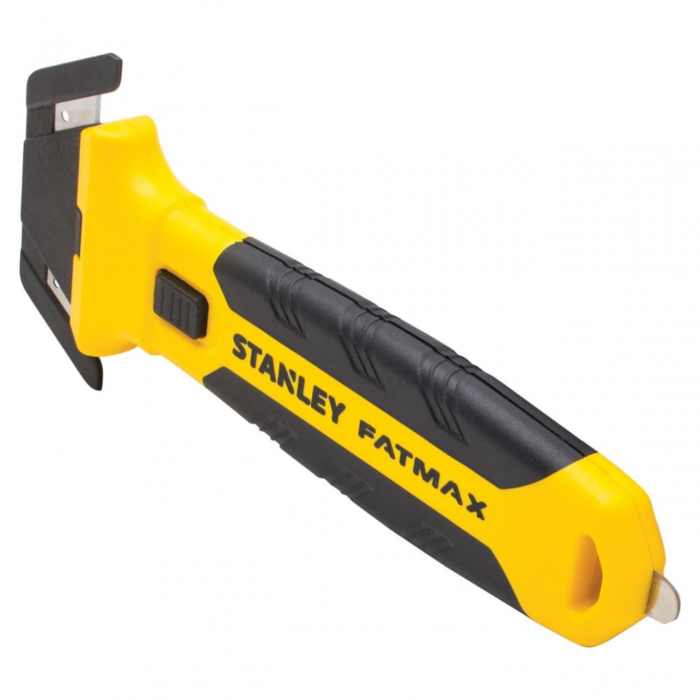 Cutit cu protectie si doua lame pentru deschiderea cutiilor Stanley, FMHT10361-0 Cutit cu protectie si doua lame pentru deschiderea cutiilor Stanley, FMHT10361-0