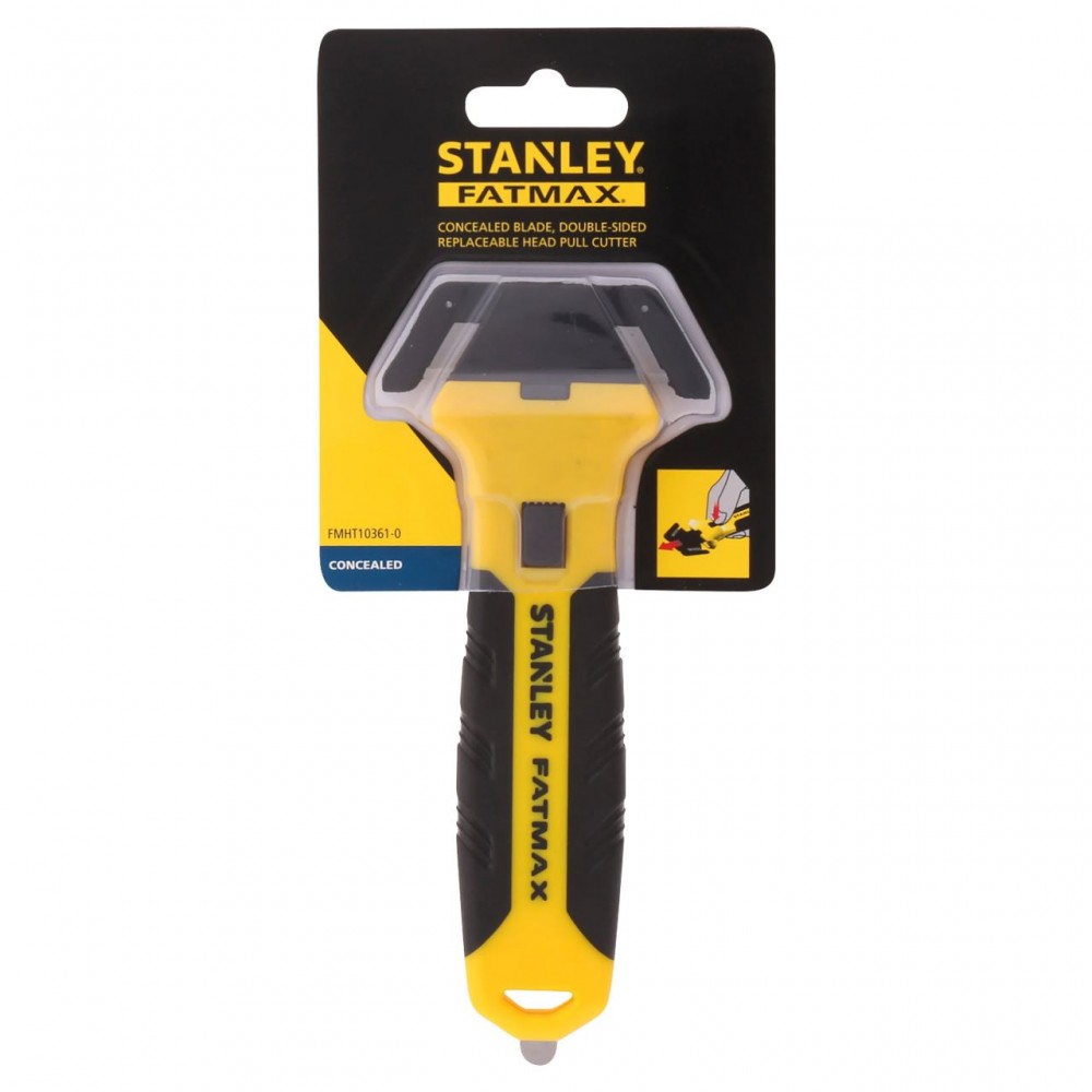 Cutit cu protectie si doua lame pentru deschiderea cutiilor Stanley, FMHT10361-0 Cutit cu protectie si doua lame pentru deschiderea cutiilor Stanley, FMHT10361-0
