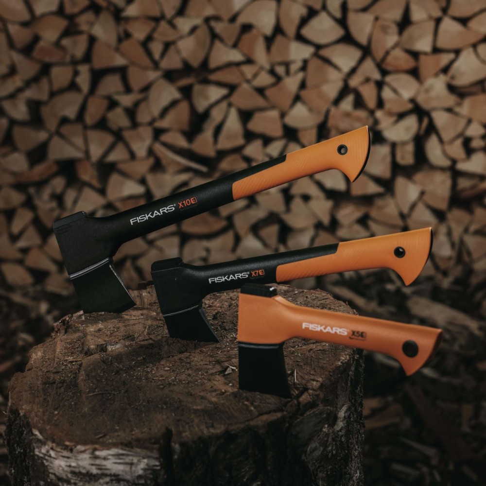 Topor pentru camping Fiskars X7, XS, 385 mm, 640 g