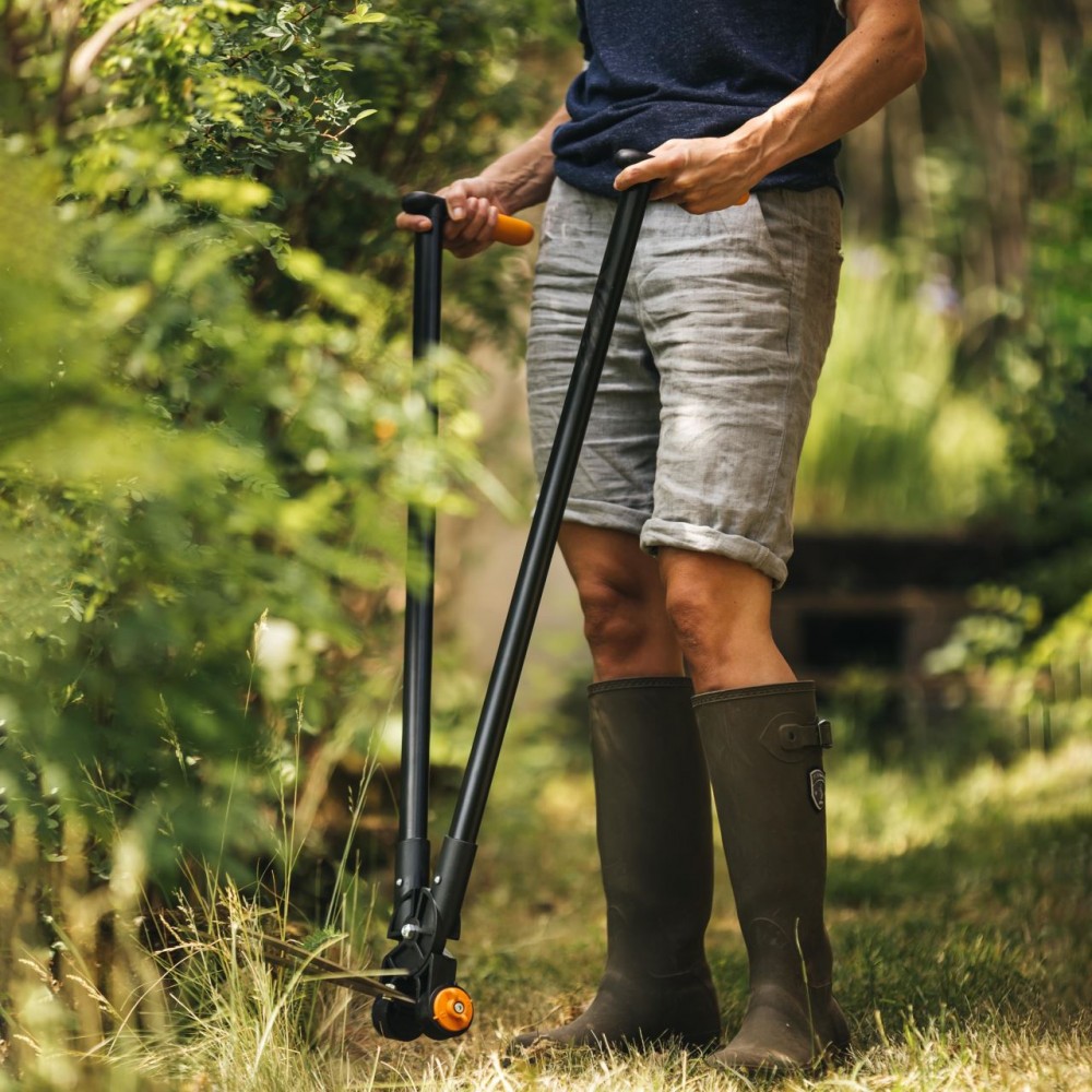 Foarfeca pentru gazon si gard viu Fiskars PowerLever GS53, 900 mm, 1310 g