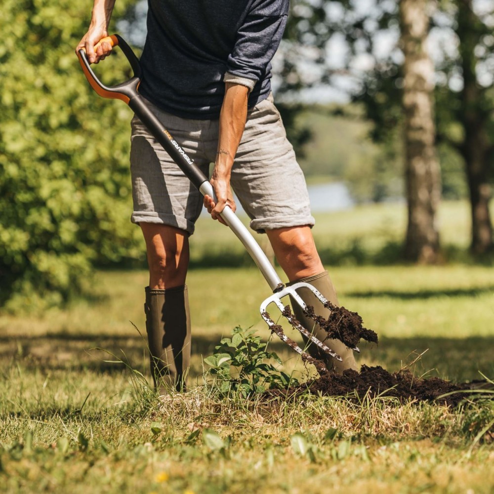 Furca pentru sapat Fiskars Xact, mare, 1200 mm, 1640 g
