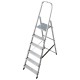 Scara dubla cu trepte pe o parte Krause Corda, KR-000736, 6 trepte