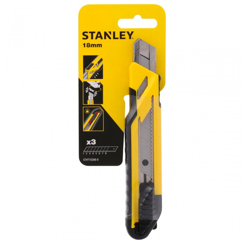 Cutit cu autoblocare Stanley, STHT10266-0, 18 mm