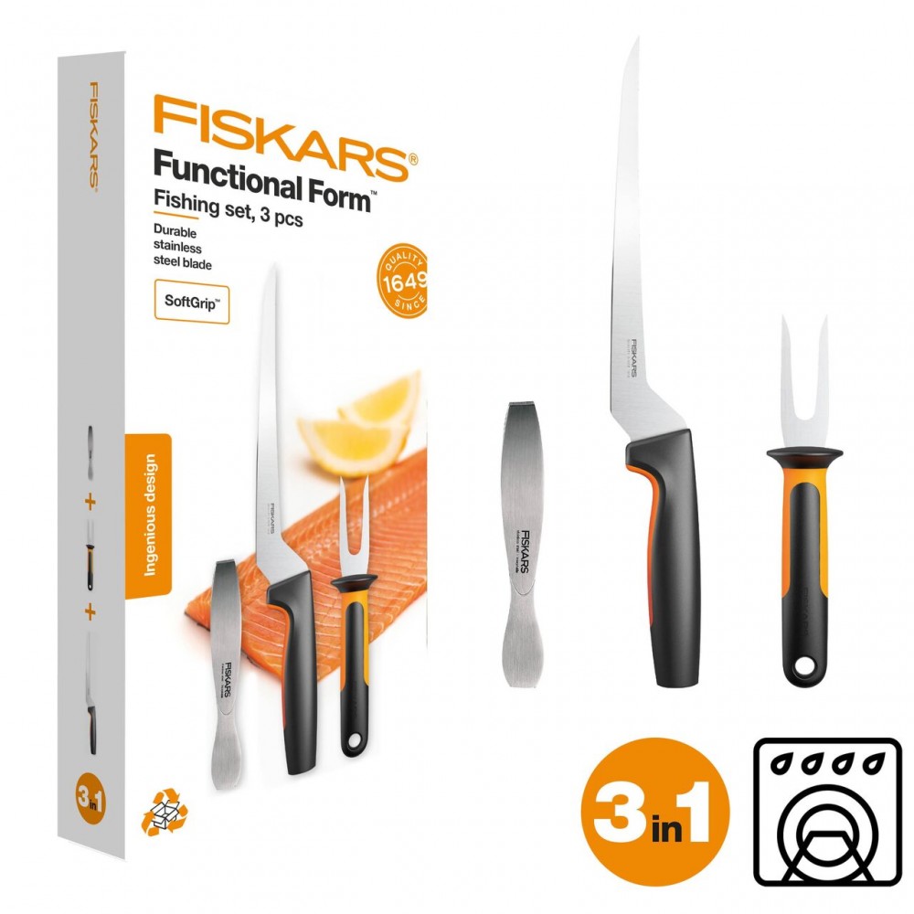 Set pentru peste Fiskars Functional Form, 1057560 Set pentru peste Fiskars Functional Form, 1057560
