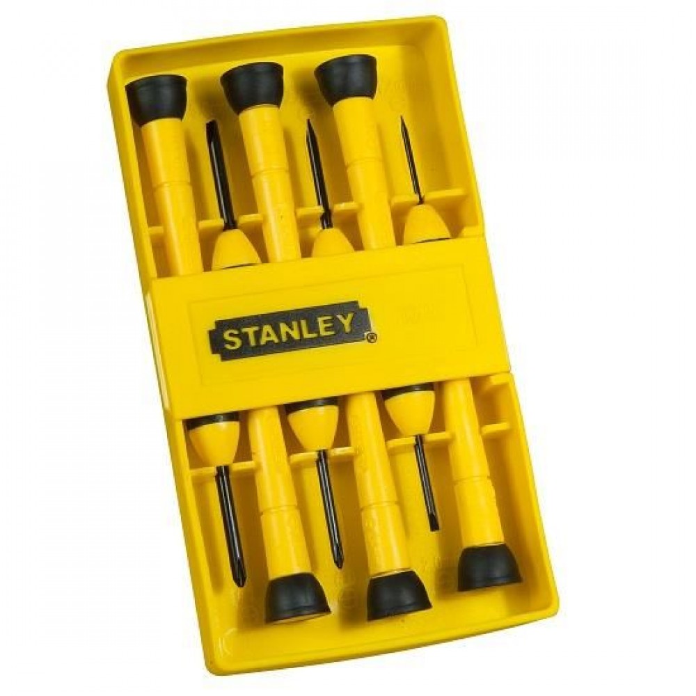 Set 6 surubelnite de precizie, Stanley