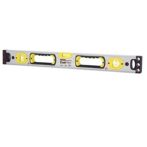 Nivela Stanley Fatmax Magnetica, 90 cm, 3 fiole