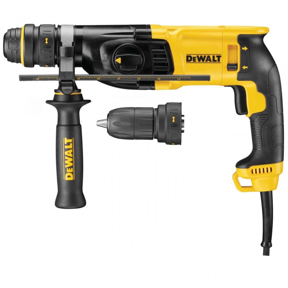 Ciocan rotopercutor DeWalt SDS-PLUS, D25134K, 2 mandrine 800 W