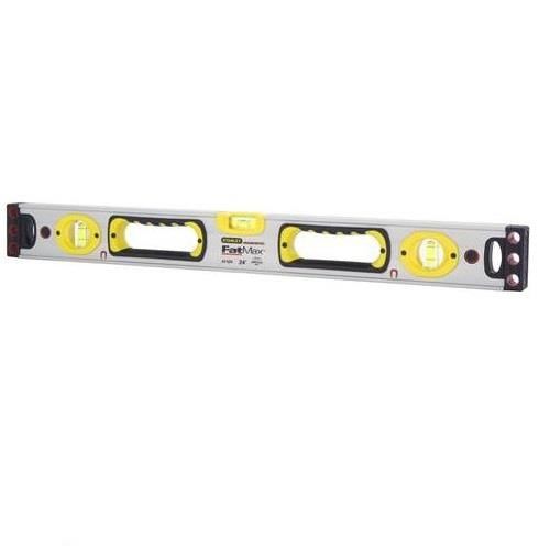 Nivela Stanley Fatmax Magnetica, 120 cm, 3 fiole