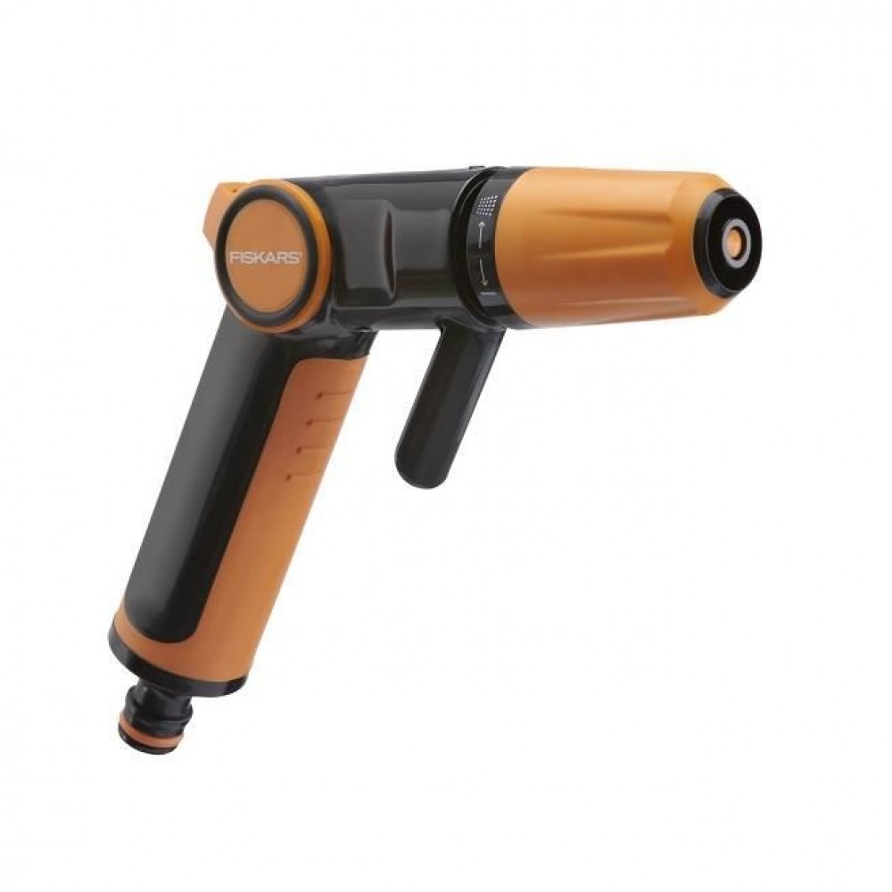 Pistol pentru stropit Fiskars, 2 moduri de stropire Pistol pentru stropit Fiskars, 2 moduri de stropire