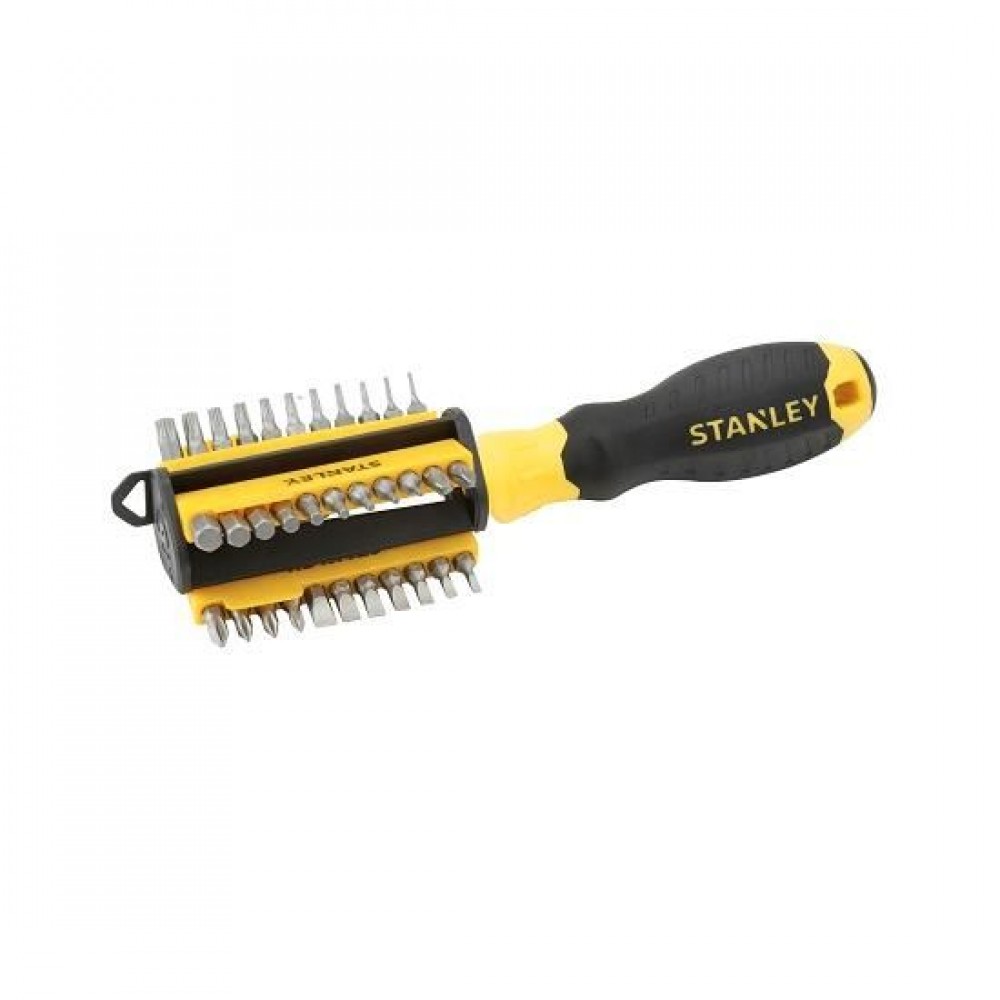 Surubelnita magnetica Stanley + 33 varfuri