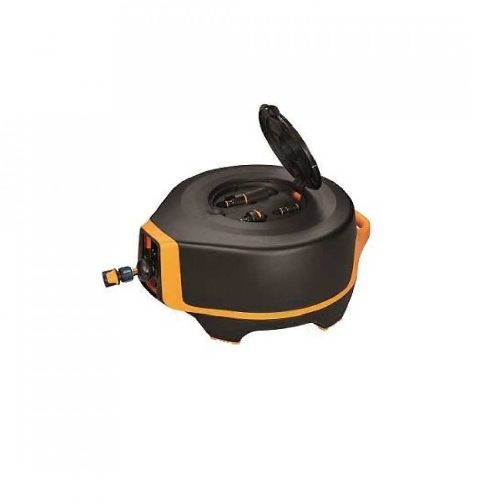 Set furtun cu tambur  Fiskars XL, 20 m lungime furtun, tambur automat