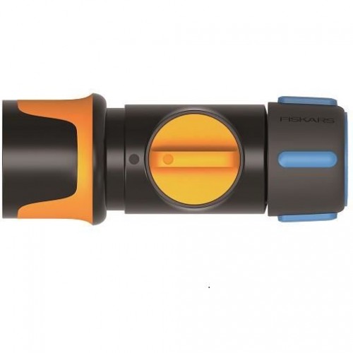 Conector ON/OF furtun de gradina Fiskars, 13-15 mm (1/2"-5/8'')