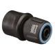 Conector furtun de gradina Fiskars FiberComp, 13 mm (1/2'')