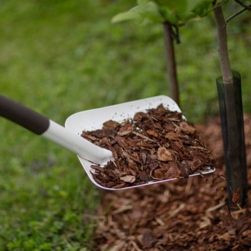 Lopata usoara, alba Fiskars