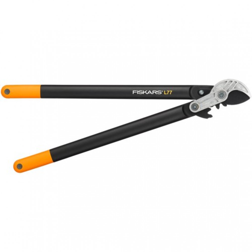 Foarfeca pentru ramuri groase, nicovala Fiskars PowerGear L77, L