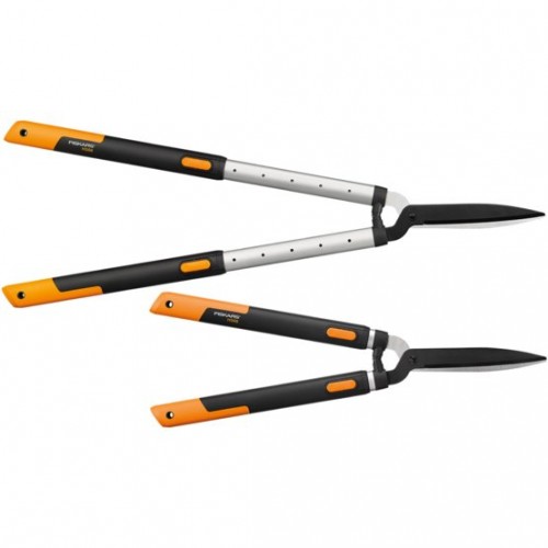 Foarfeca telescopica pentru gard viu Fiskars SmartFit HS86