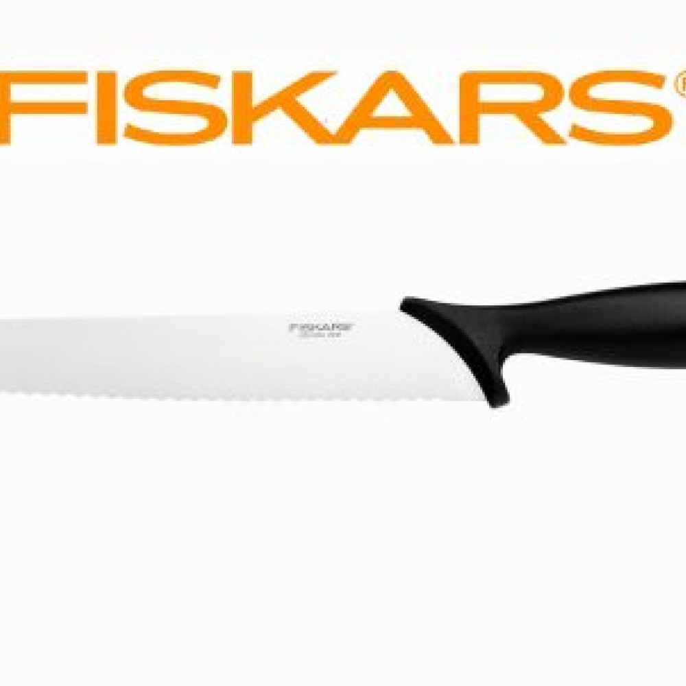 Cutit pentru paine Fiskars "Kitchen Smart", 23 cm, otel inoxidabil