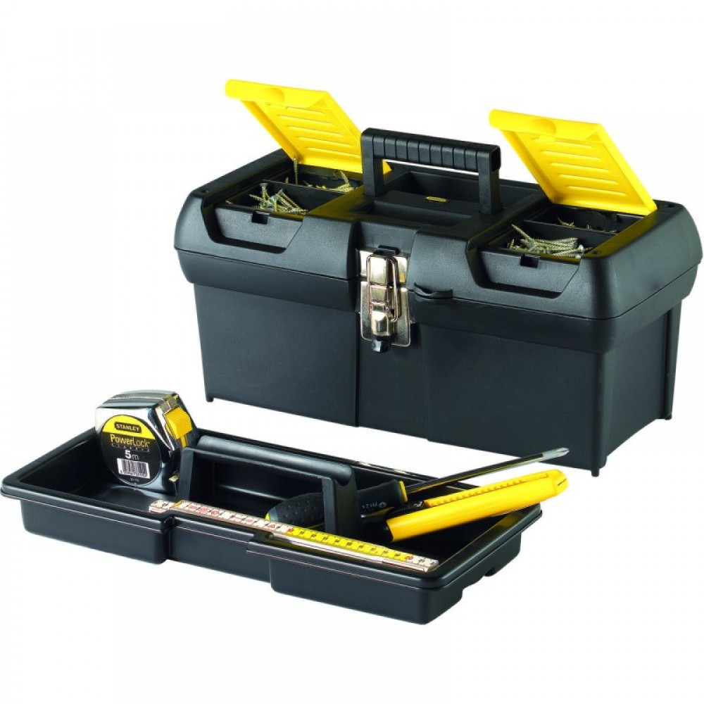 Cutie scule cu incuietori metalice si organizator STANLEY 490MM